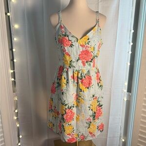 Cynthia Rowley Floral Mini Dress - Multicolor